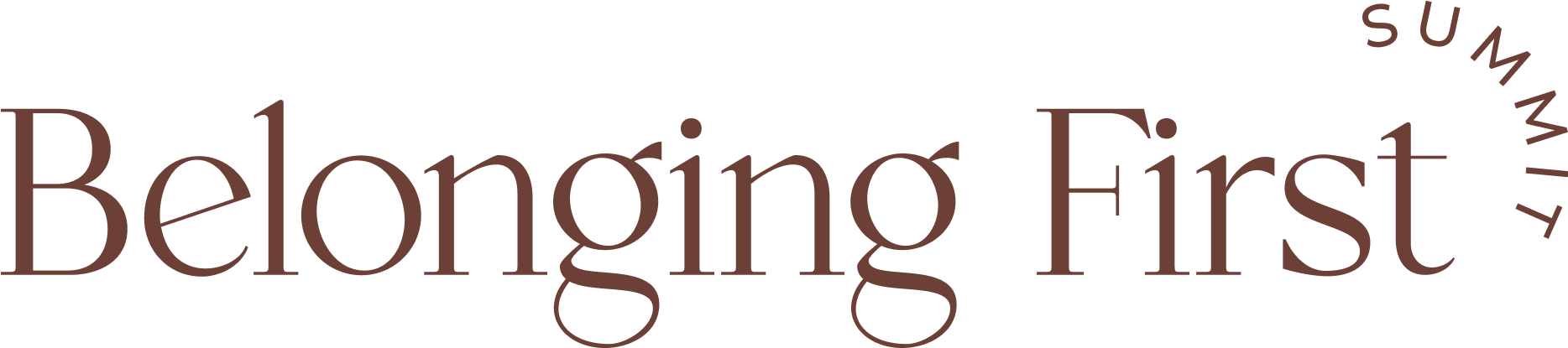Belonging First Sumit Logo